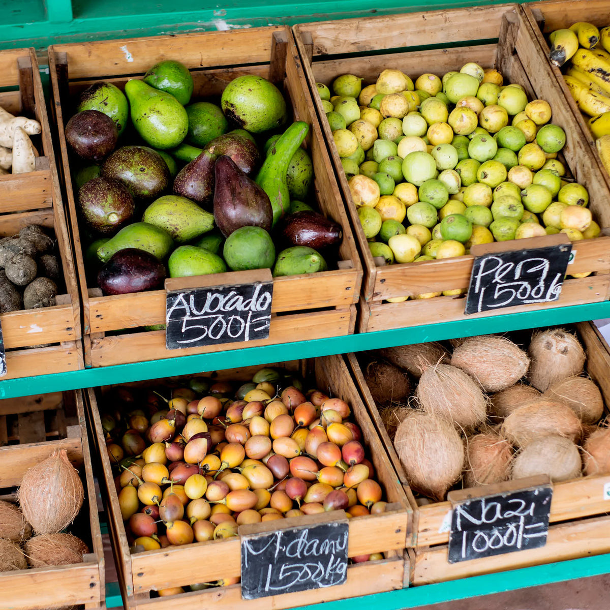 The weekly list of fresh and organic products (PDF)